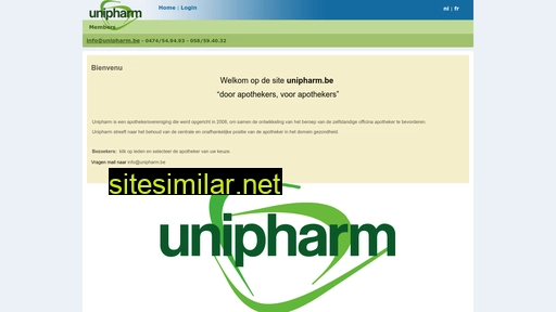 unipharm.be alternative sites