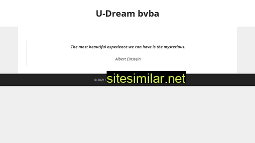 u-dream.be alternative sites