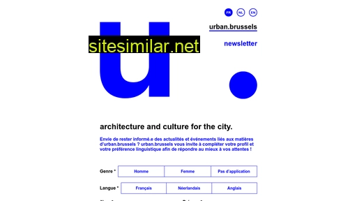 urbanbrusselscrm.be alternative sites