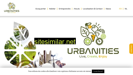 urbanities.be alternative sites