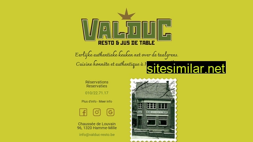 Valduc-resto similar sites
