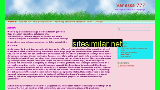 vanessa777.be alternative sites