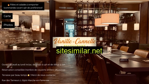 vanille-cannelle.be alternative sites