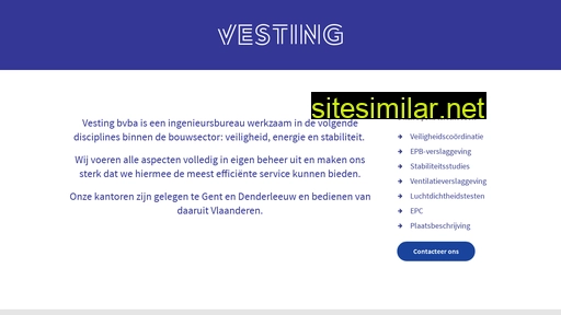 vestingbvba.be alternative sites