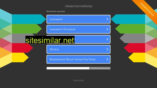 villascharmette.be alternative sites
