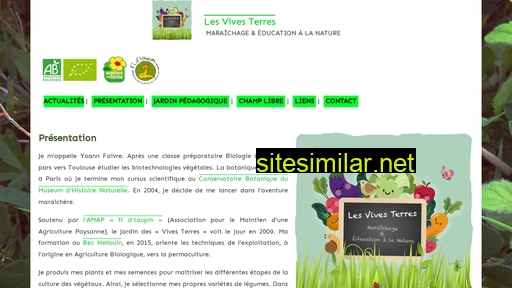 vivesterres.be alternative sites