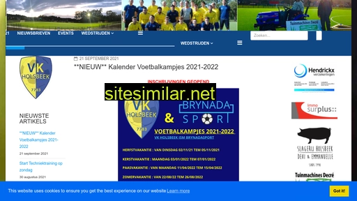 Vkholsbeek2020 similar sites