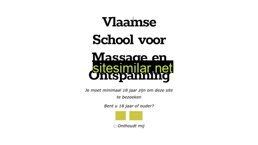 Vlaamseschoolvoormassageenontspanning similar sites
