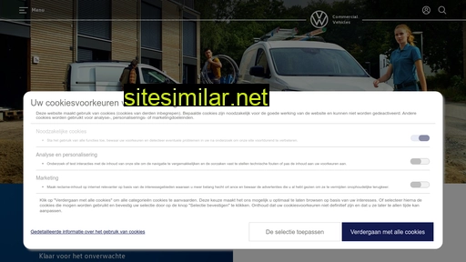 volkswagen-commercial-vehicles.be alternative sites