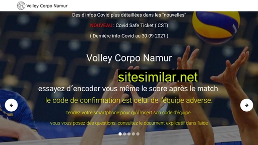 volleycorponamur.be alternative sites