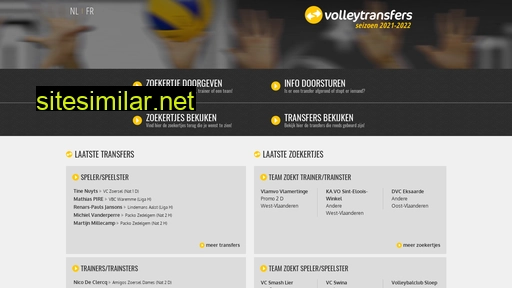 volleytransfers.be alternative sites