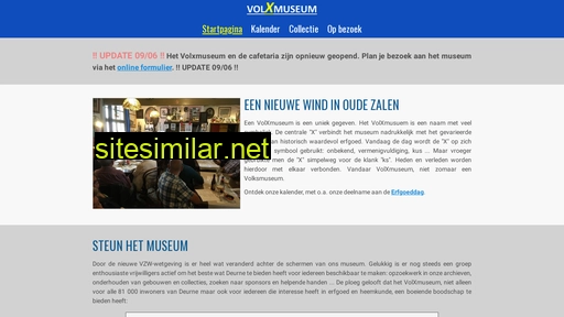 volxmuseum.be alternative sites