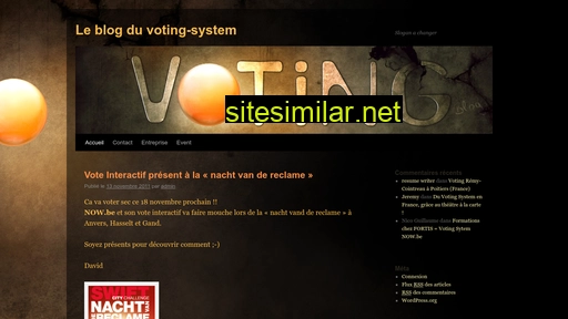voting-blog.be alternative sites