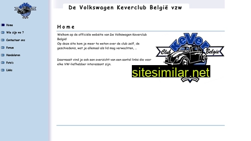 vwkeverclubbelgie.be alternative sites