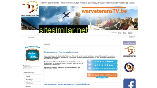 warveteranstv.be alternative sites