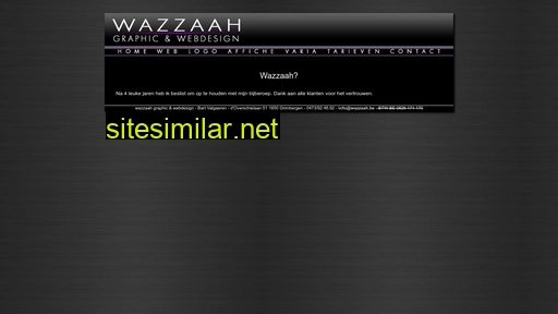 wazzaah.be alternative sites