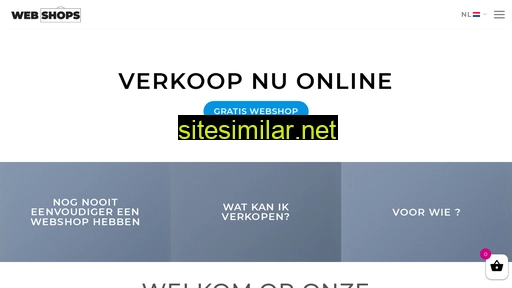 Web-shops similar sites