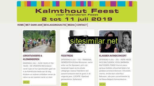 web.kalmthoutfeest.be alternative sites
