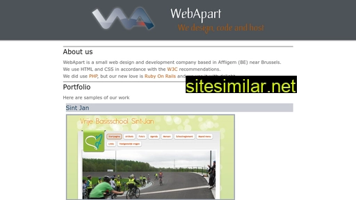 Webapart similar sites