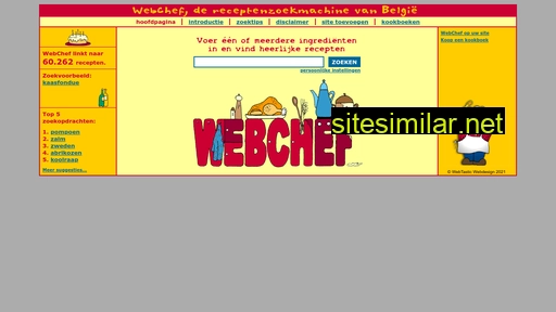 Webchef similar sites