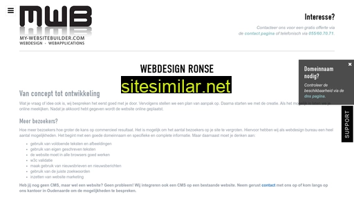 Webdesign-ronse similar sites