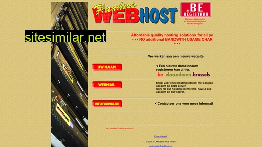 webhost.be alternative sites