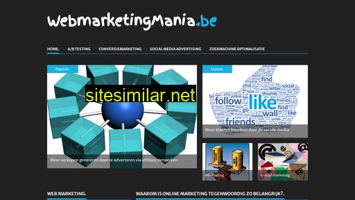 webmarketingmania.be alternative sites