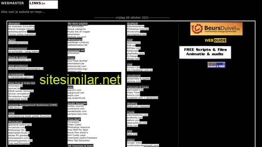 Webmaster-links similar sites
