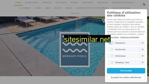 Webshop-pools similar sites
