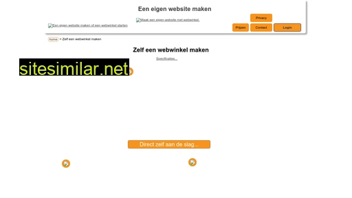 webwinkelmaker.be alternative sites
