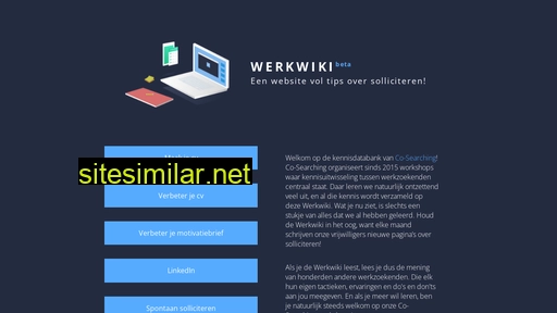 werkwiki.be alternative sites