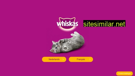 Whiskas similar sites
