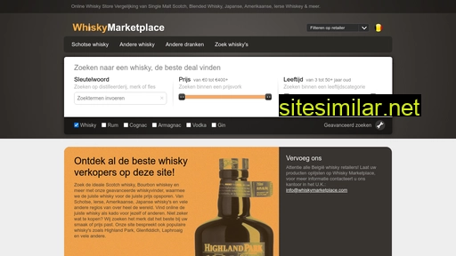 whiskymarketplace.be alternative sites