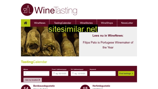 Winetastings similar sites