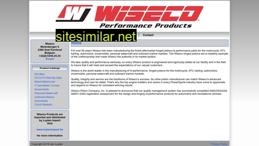 wiseco.be alternative sites