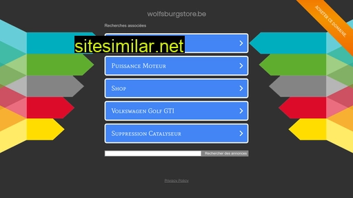 wolfsburgstore.be alternative sites