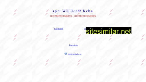 woluelec.be alternative sites