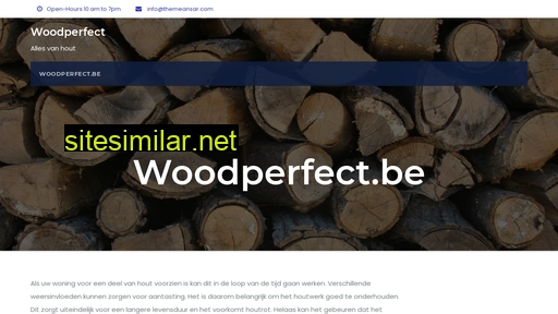 woodperfect.be alternative sites