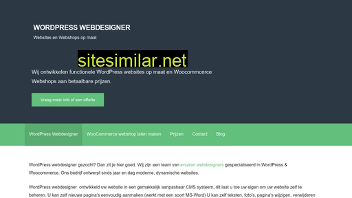 wordpress-webdesigner.be alternative sites