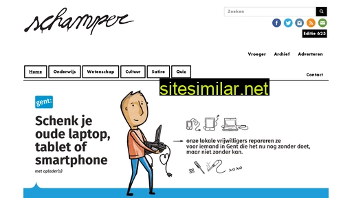 www.schamper.ugent.be alternative sites