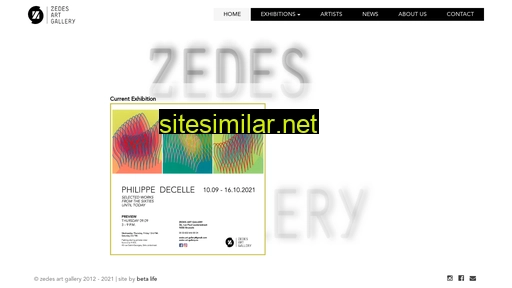 zedes-art-gallery.be alternative sites