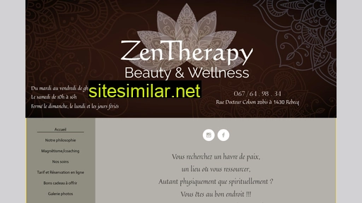 zentherapy.be alternative sites