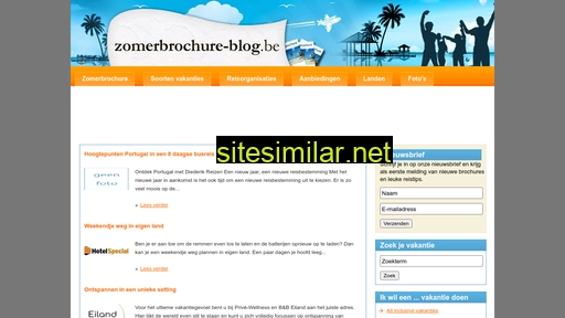 zomerbrochure-blog.be alternative sites