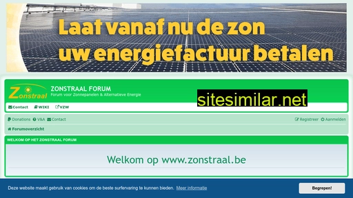 zonstraal.be alternative sites