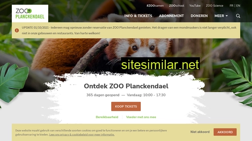 zooplanckendael.be alternative sites