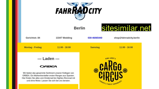 fahrradcity.berlin alternative sites