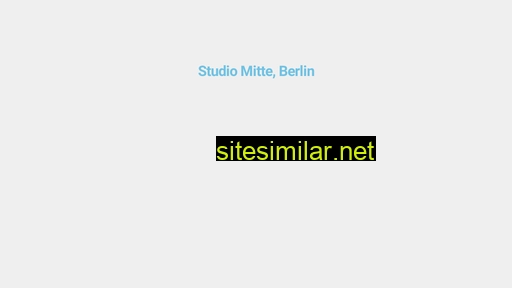 Studio-mitte similar sites