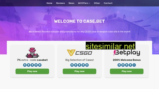 case.bet alternative sites