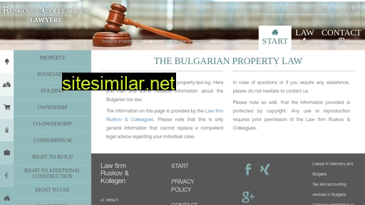 Bulgaria-property-law similar sites