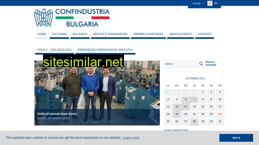 confindustriabulgaria.bg alternative sites